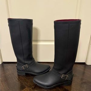 Hunter Rain boots - Belsize Mercer Riding Boots Black